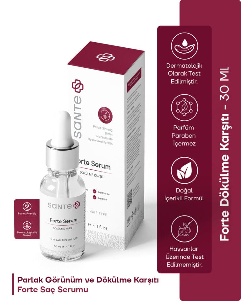 Sante Plus Yoğun Dökülme Karşıtı Saç Serumu 30ml (1)