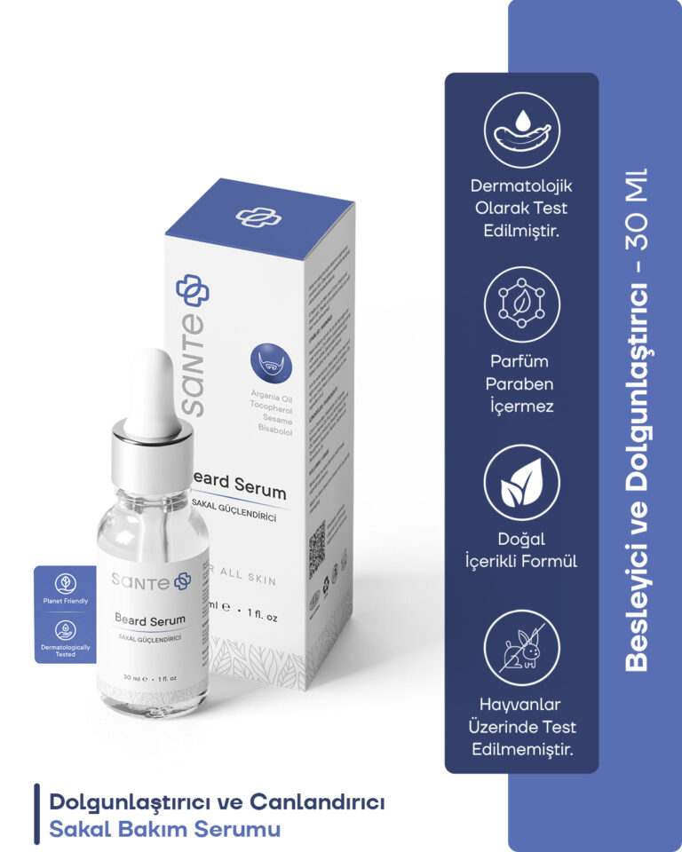 Sante Plus Canlandırıcı Sakal Bakım Serum 30ml (1)