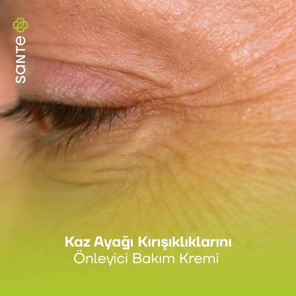 Kaz Ayağı Kırışıklıkları Önleyici Bakım Kremi