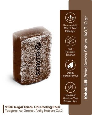 Sante Plus Kabak Lifli Ardıç Katranı Sabunu 140+-10 GR