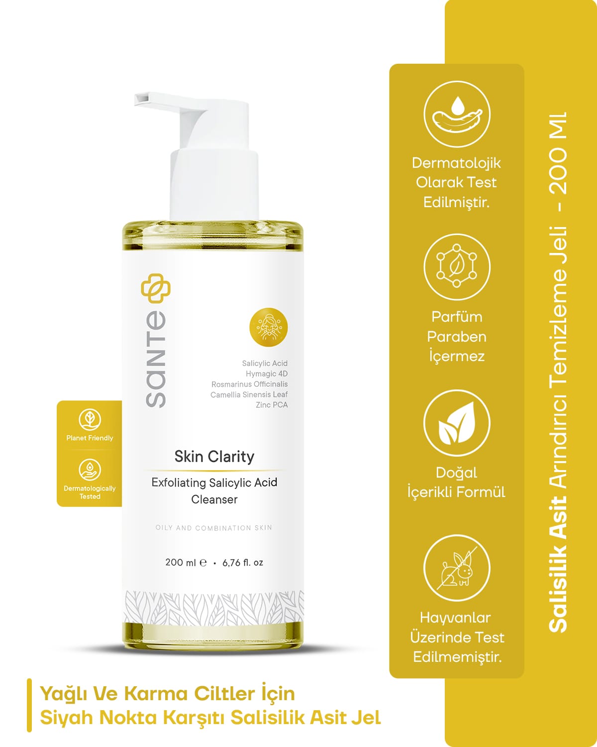 Sante Plus Skin Clarity Temizleme Jeli (1) Sante Plus Skin Clarity Temizleme Jeli (1)