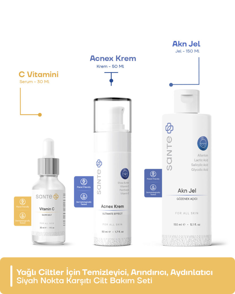 SETSP02-C Vitamini+Acnex+akn jel